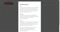 Desktop Screenshot of metzgerei-huber.com